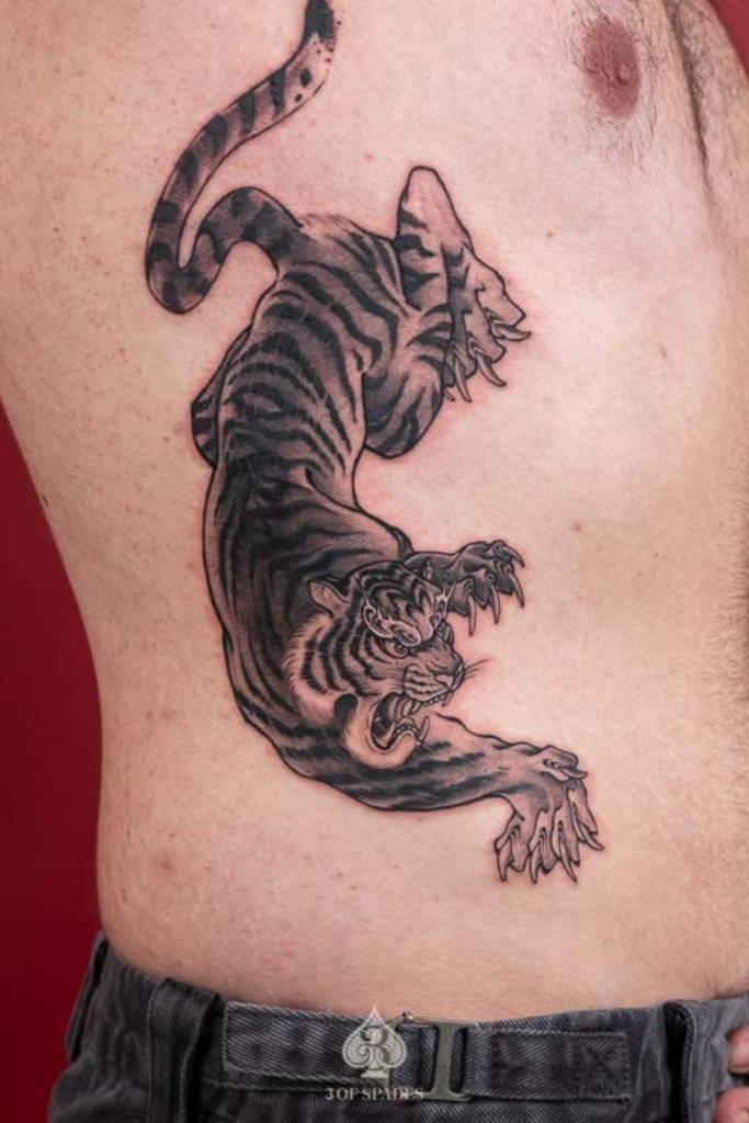 Rib Tiger By hukk 3 of spades