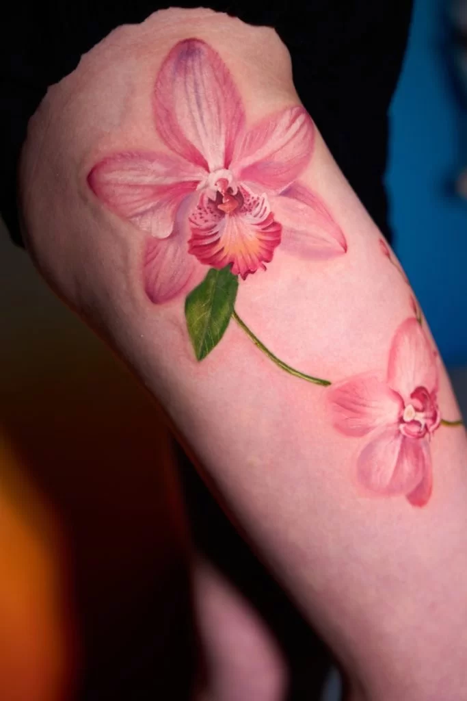 color realism orchid 2