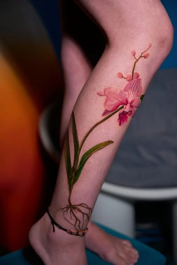 color realism orchid