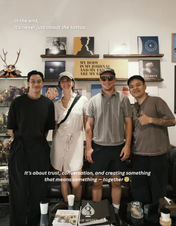 3 of Spades Hanoi Tattoo Studio