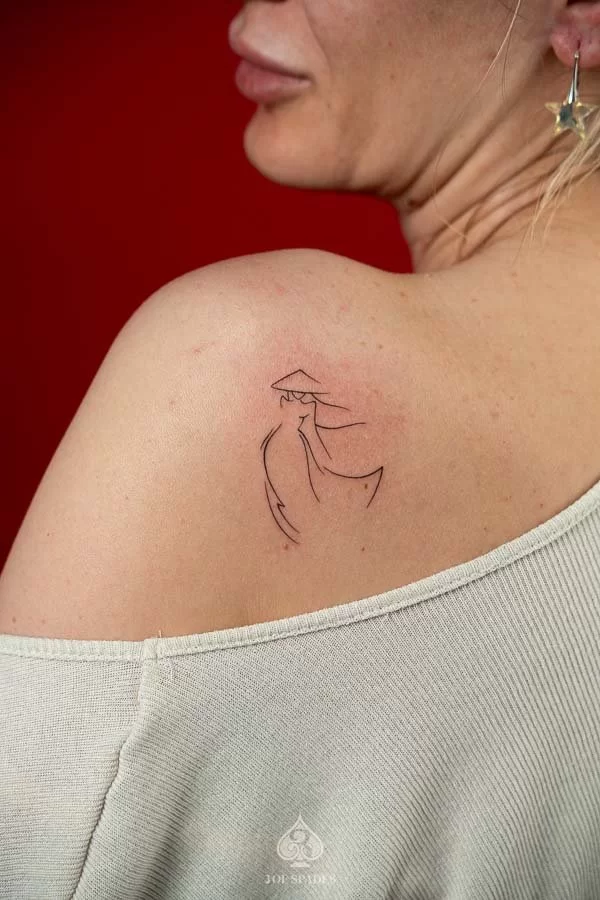 Áo Dài Fineline Tattoo