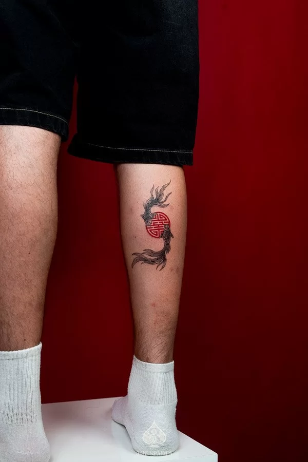Asian Koi Fish Tattoo Designs | 3 of Spades Hanoi