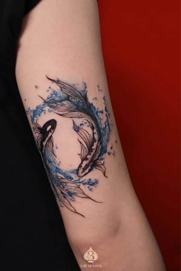Koi Fish Hanoi Tattoo