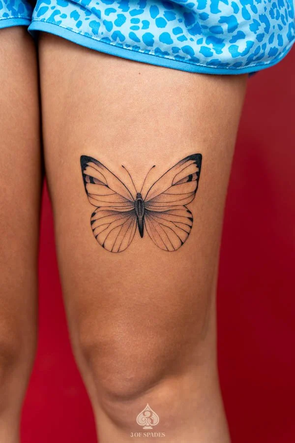 Butterfly and Dragonfly Tattoo Designs | 3 of Spades Hanoi