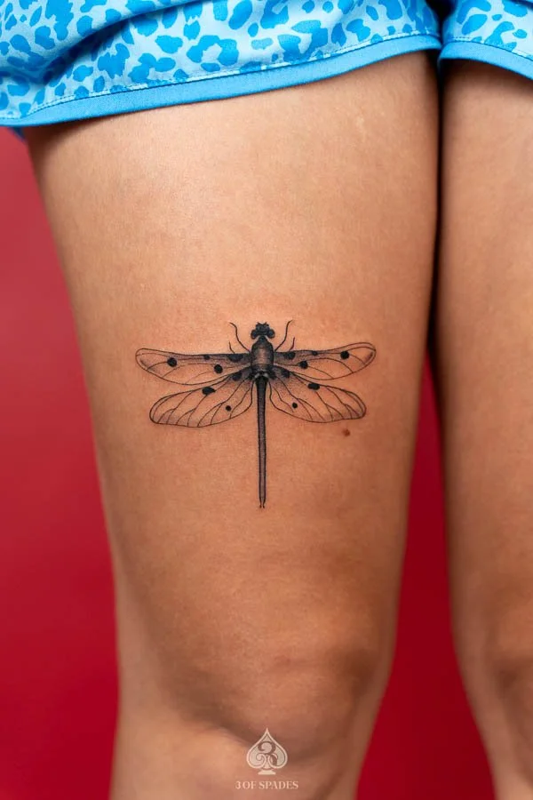 Butterfly and Dragonfly Tattoo Designs | 3 of Spades Hanoi