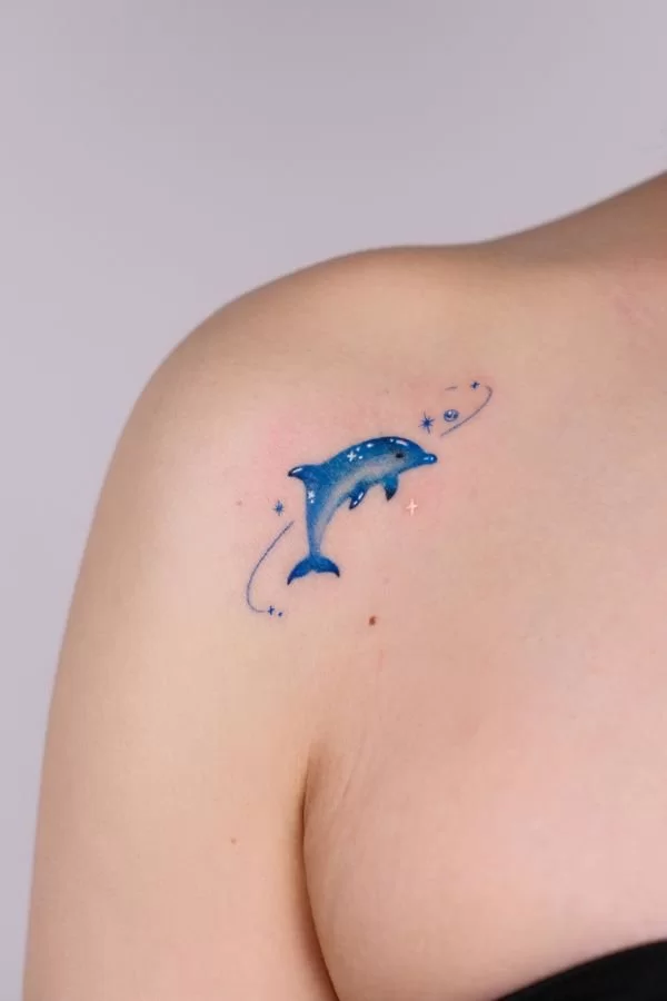 Colour Dolphin Crayon