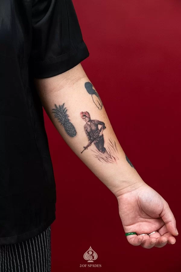 Vietnamese Woman Soldier