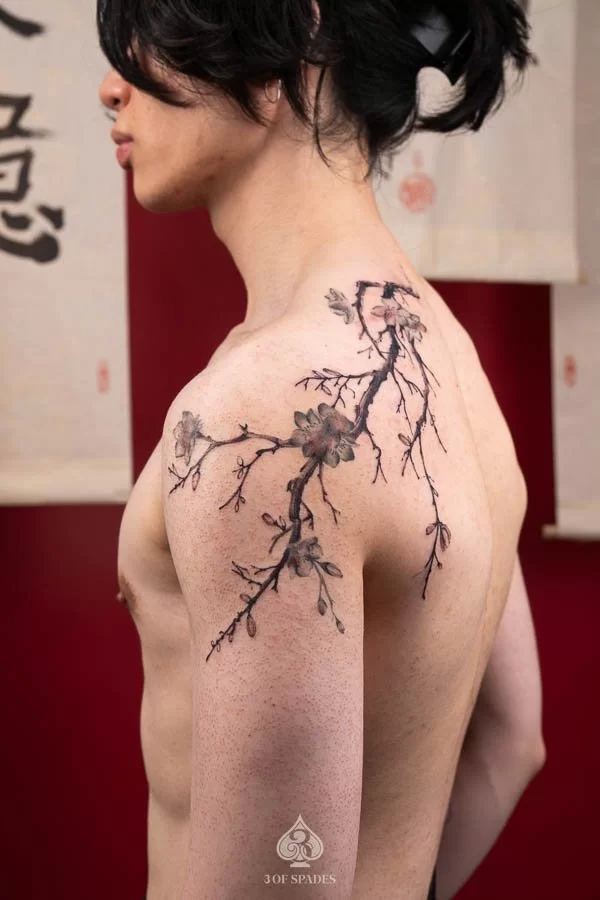 Cherry Blossom Scar Cover