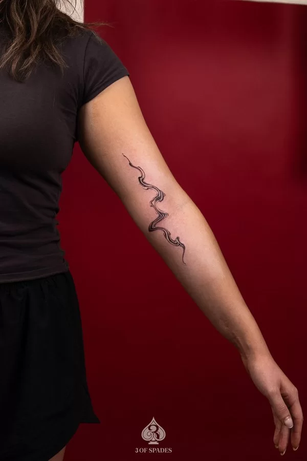 Abstract River For Mom