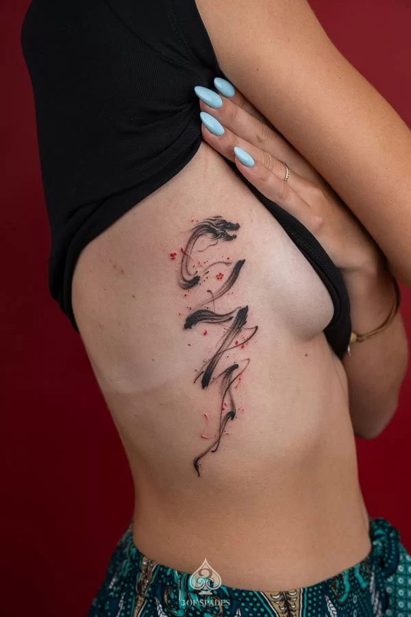 Brush Dragon Ribb Small