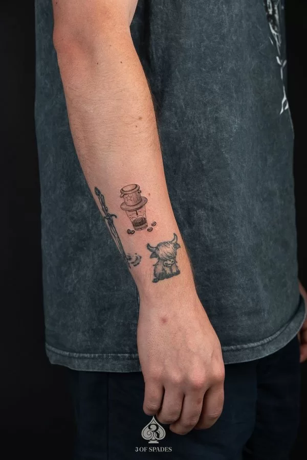 Vietnamese Coffee Tattoo
