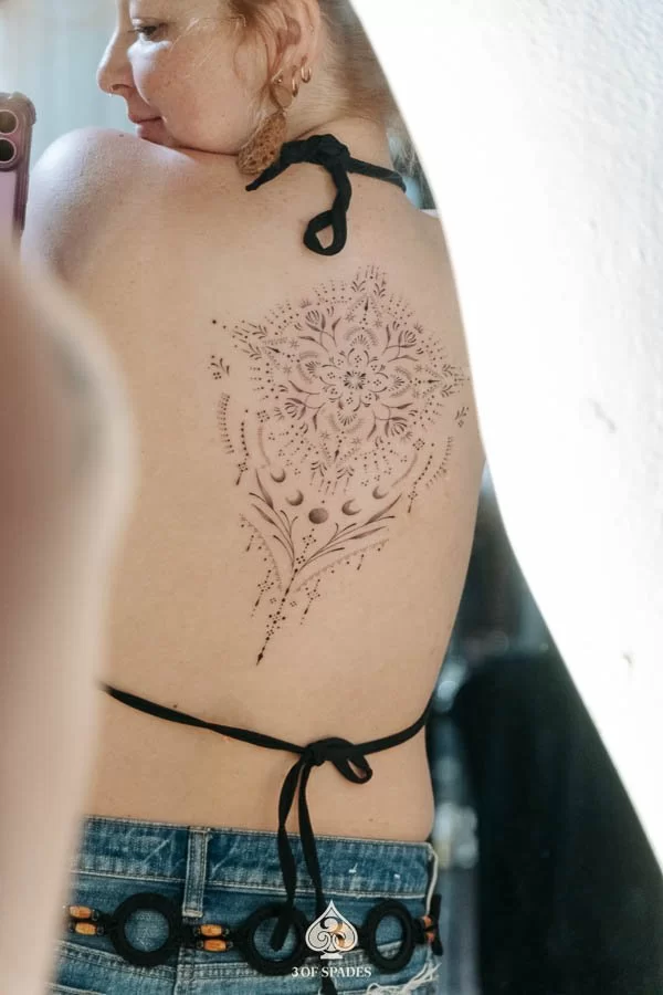 Ornament Back Tattoo