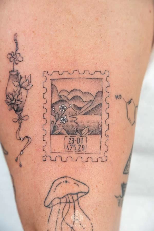 Hagiang Stamp And Lantern 8