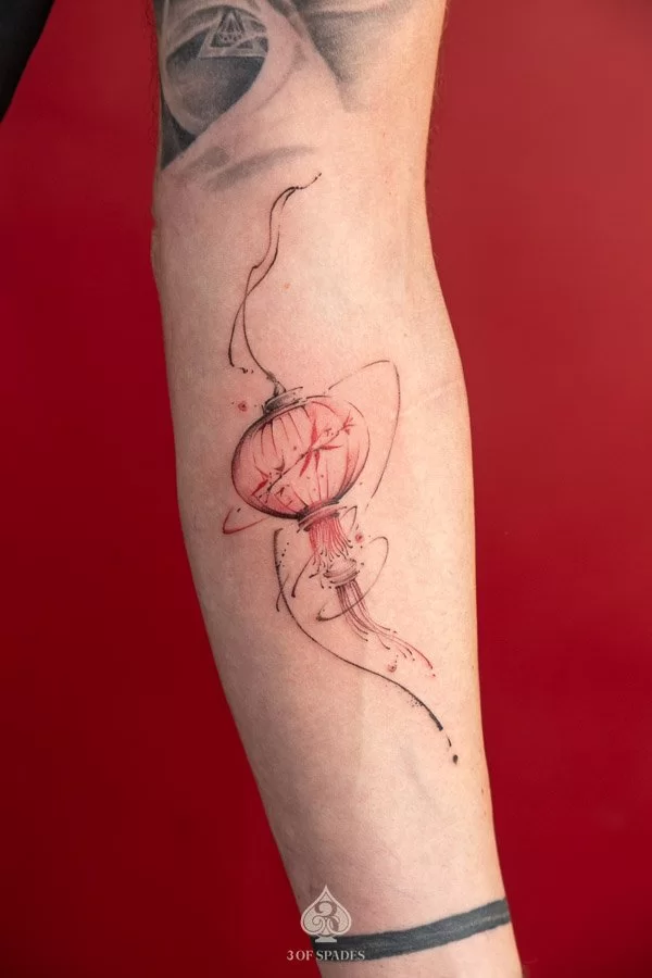 Brushstroke Lantern 2