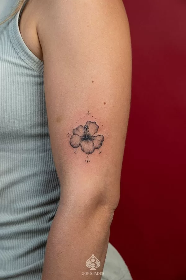 Mini Flower Tattoo
