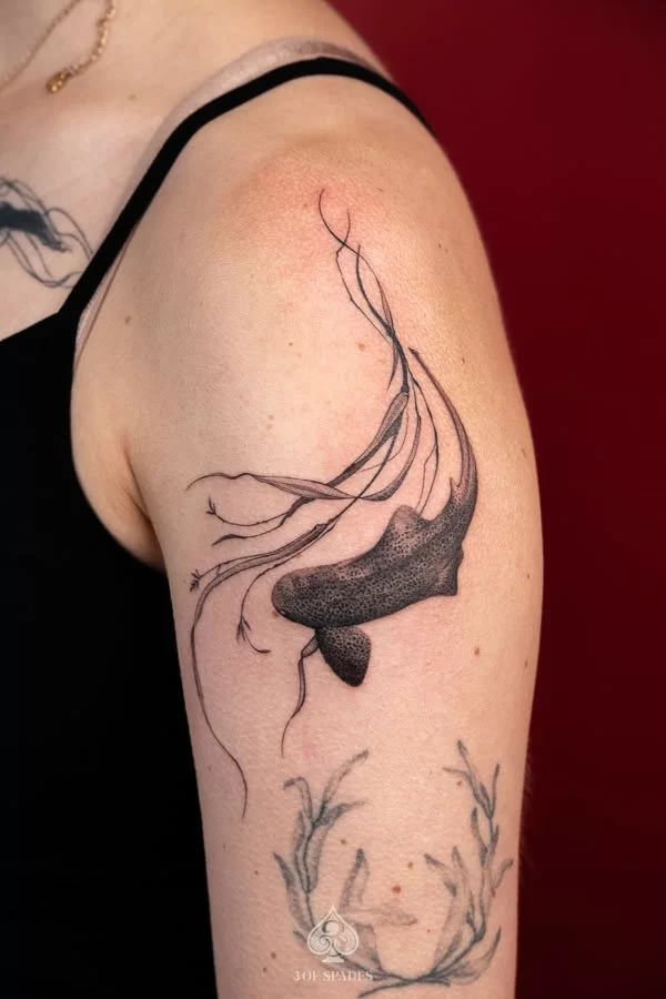 Blackwork Abstractshark