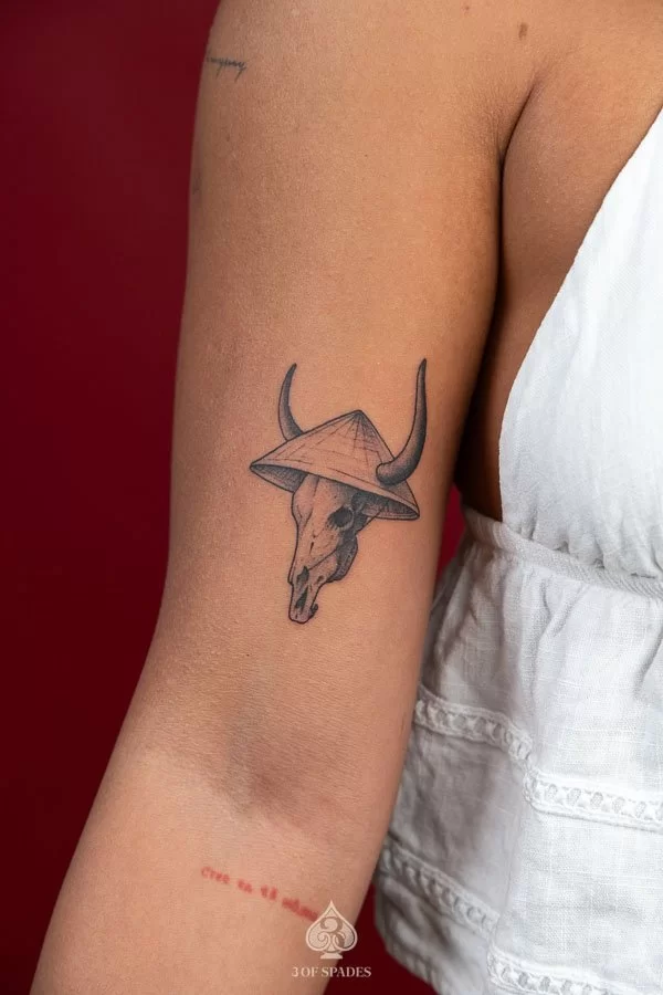 Buffalo Head Vietnamese Conical Ha