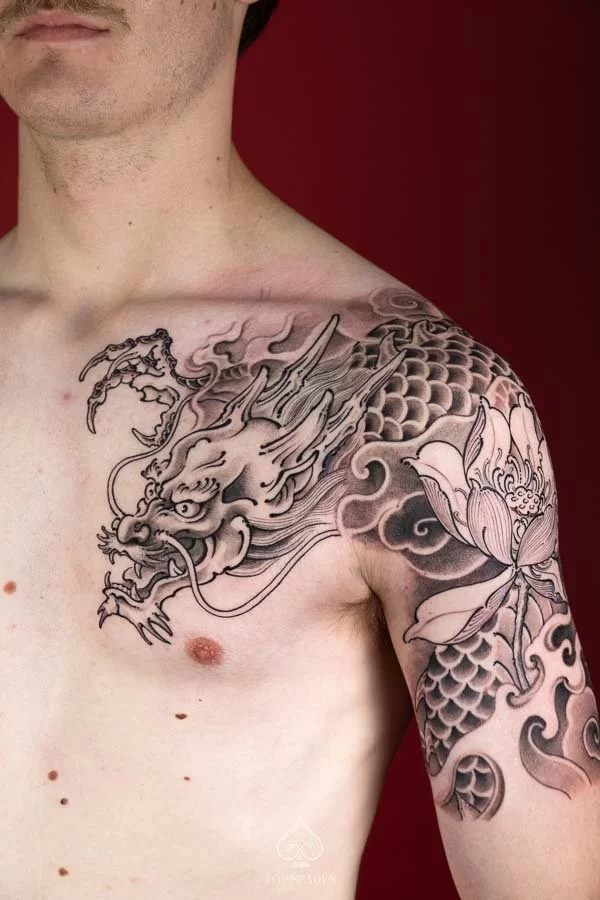 Japanese Dragon Lotus