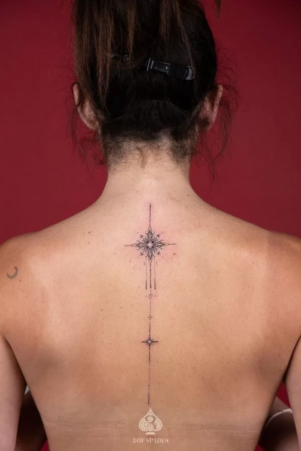 Orrnamental Vertical Back