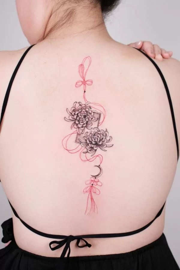 Flower Charm Tattoo