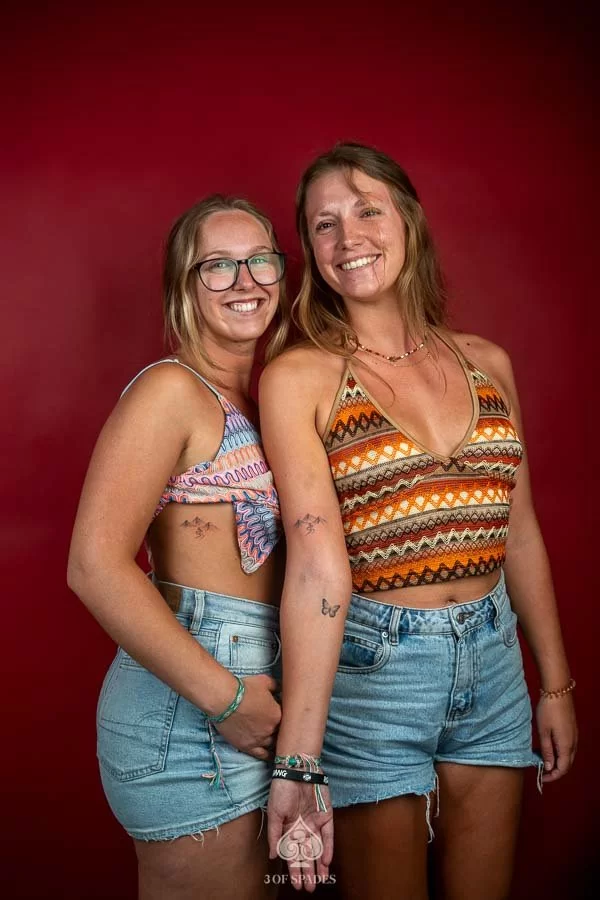 Matched Mini Mountain Tattoo