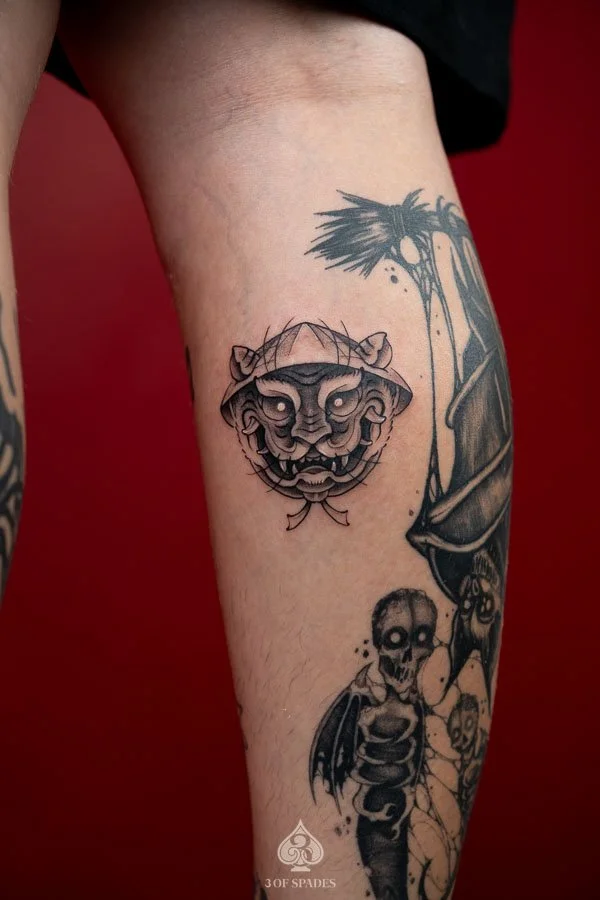 3 of Spades Hanoi Tattoo