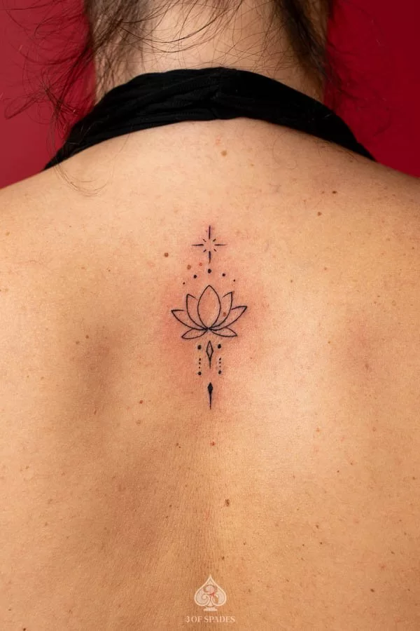 Ornamental Lotus Tattoo Designs | 3 of Spades Hanoi