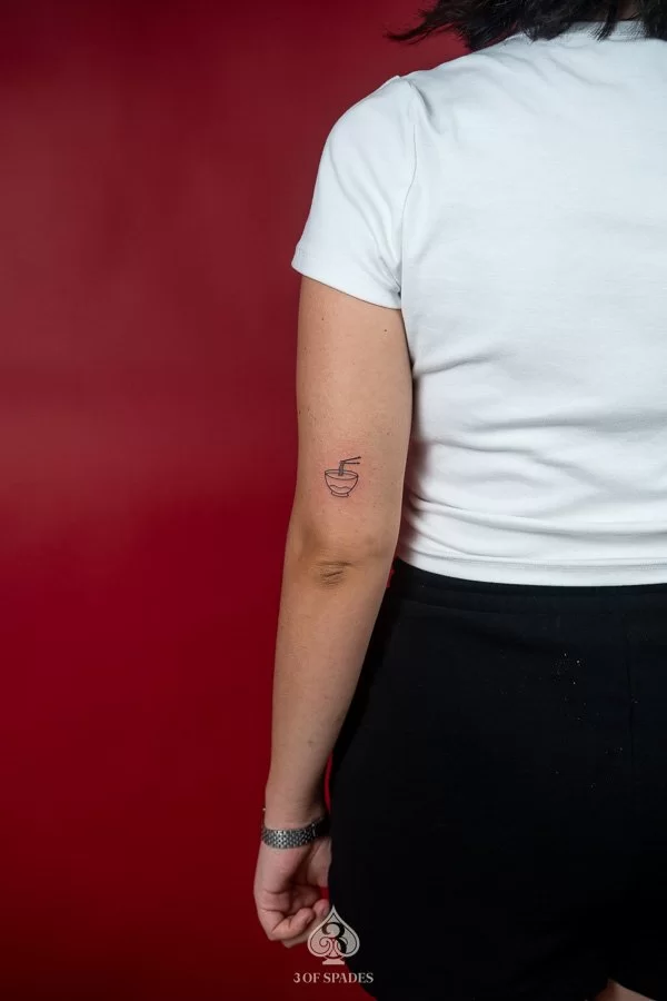 Mini Pho Bowl Tattoo