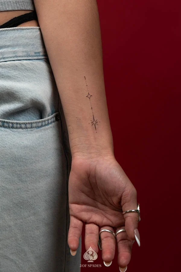 Ornamental Tattoos on Hand | 3 of Spades Hanoi