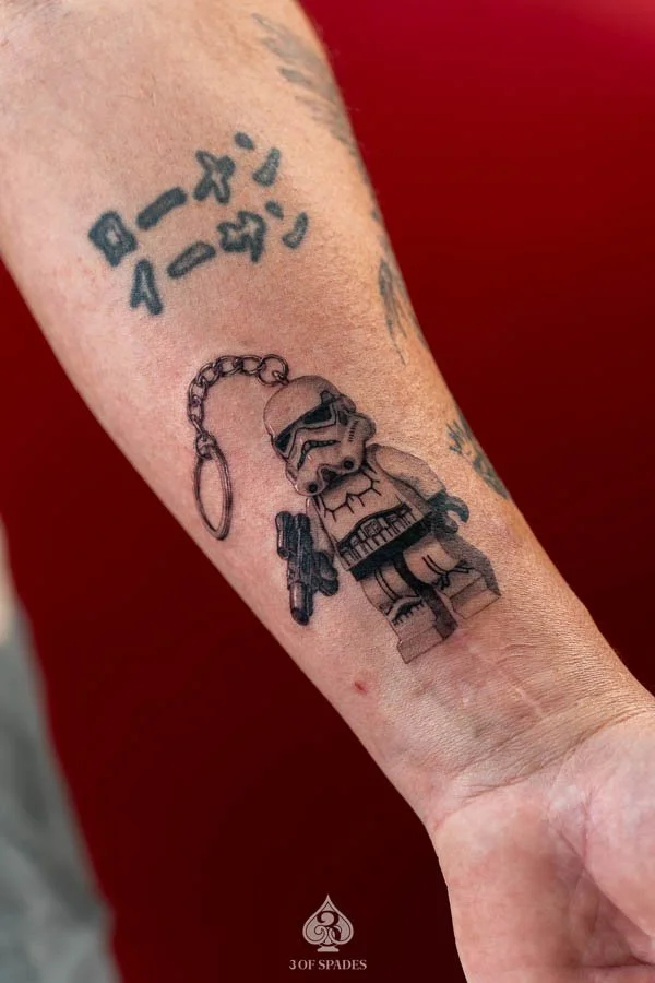 Realism Storm Trooper Tattoo
