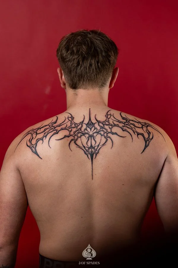 Sigilism Back Tattoo Designs | 3 of Spades Hanoi