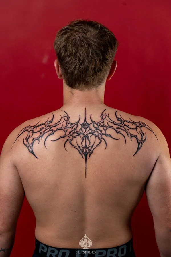 Sigilism Back Tattoo Designs | 3 of Spades Hanoi