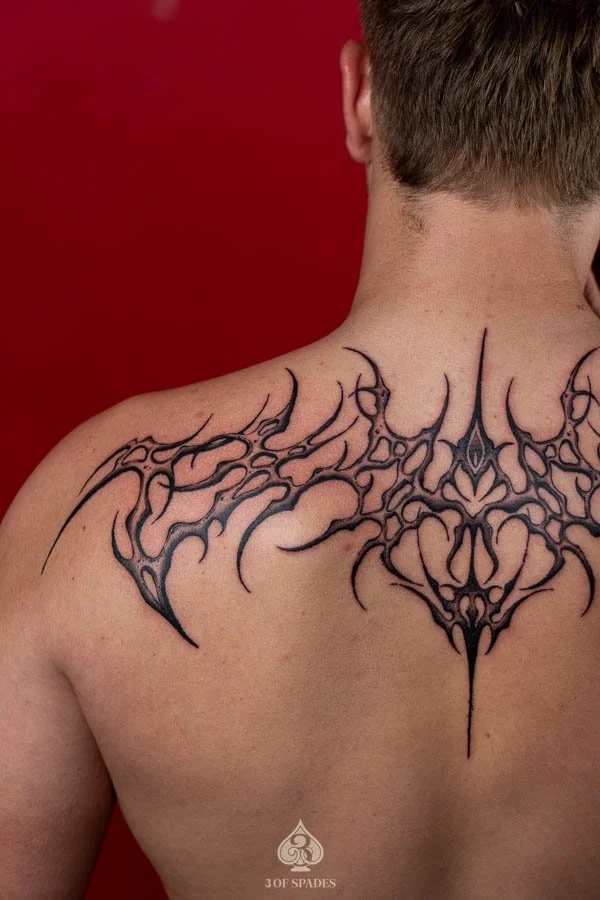 Sigilism Back Tattoo Designs | 3 of Spades Hanoi