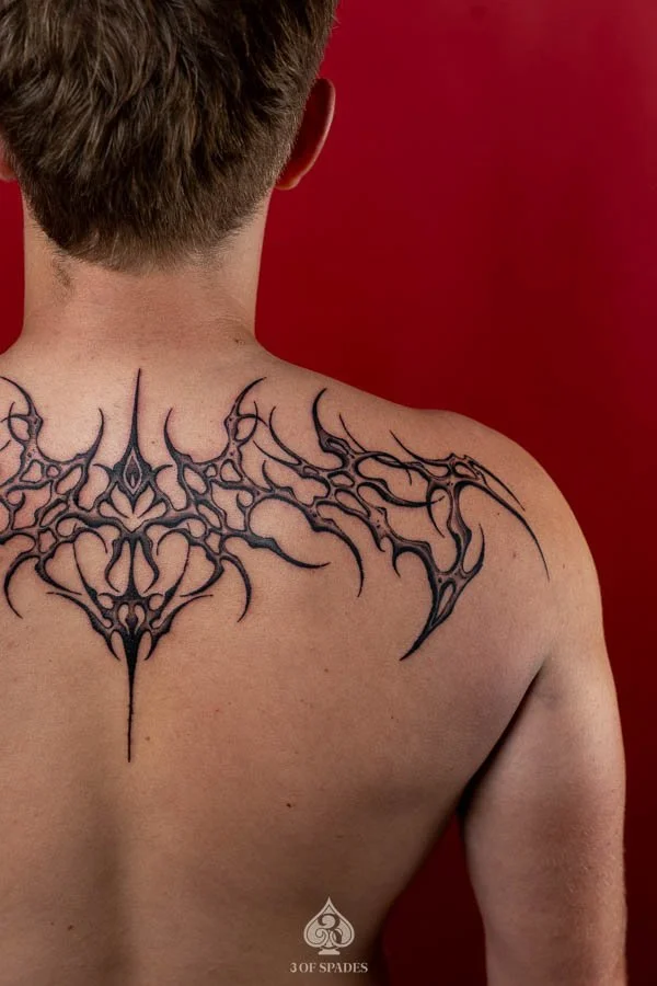 Sigilism Back Tattoo Designs | 3 of Spades Hanoi