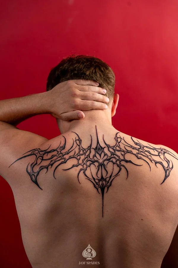 Sigilism Back Tattoo Designs | 3 of Spades Hanoi