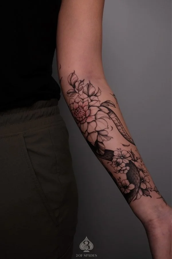 3 of Spades Hanoi Tattoo