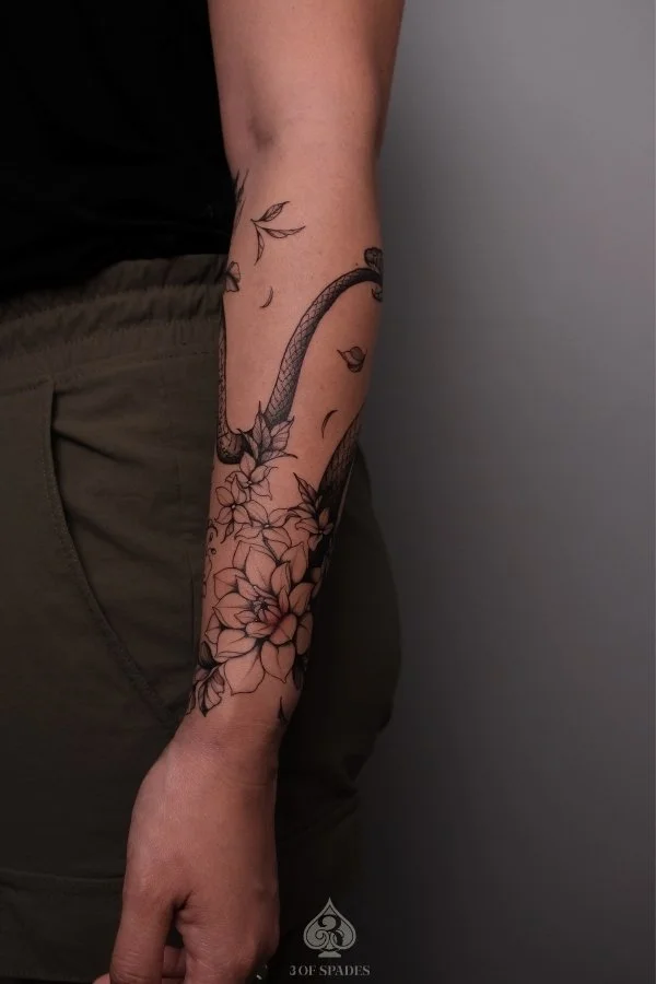 3 of Spades Hanoi Tattoo