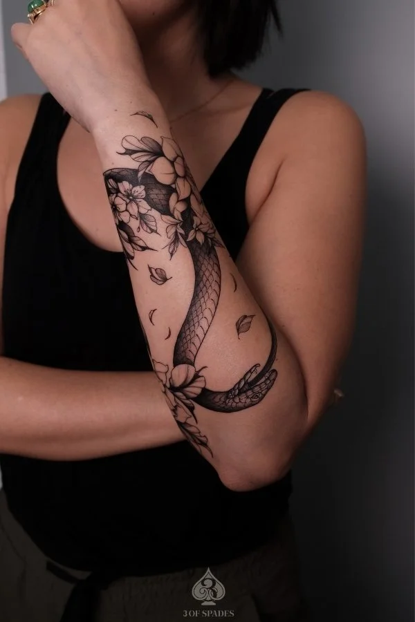 3 of Spades Hanoi Tattoo