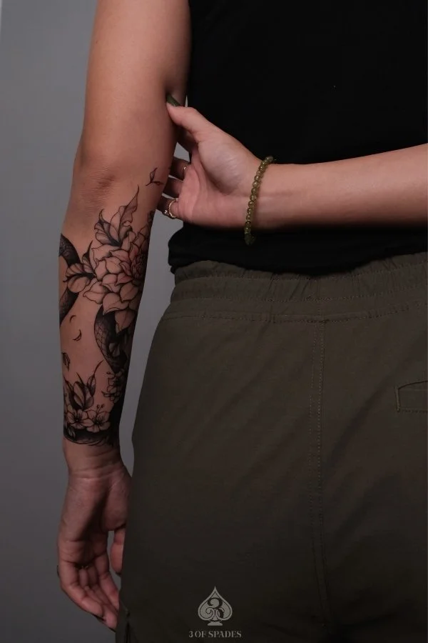 3 of Spades Hanoi Tattoo