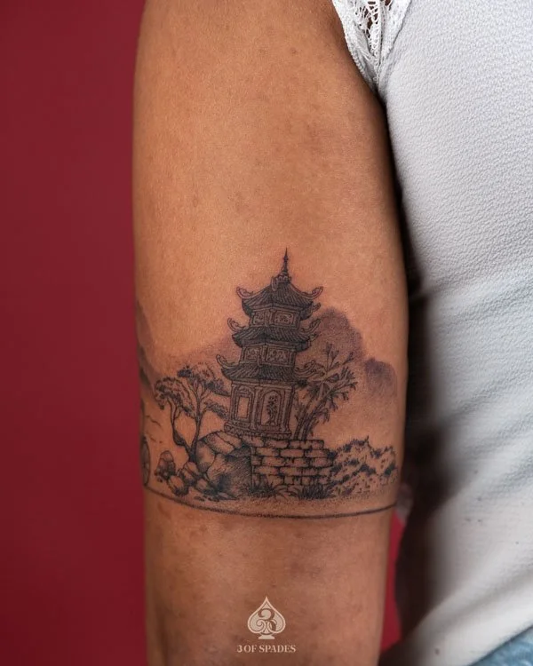 Vietnam Countryside Tattoo6