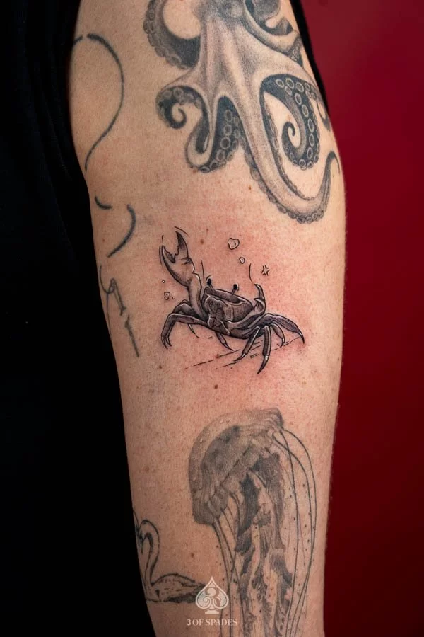 Crab Tattoo
