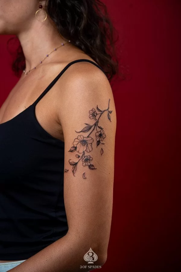 Peach Blossom Tattoo