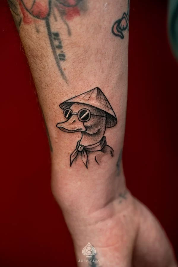 Vietnamese Duck with Conical Hat