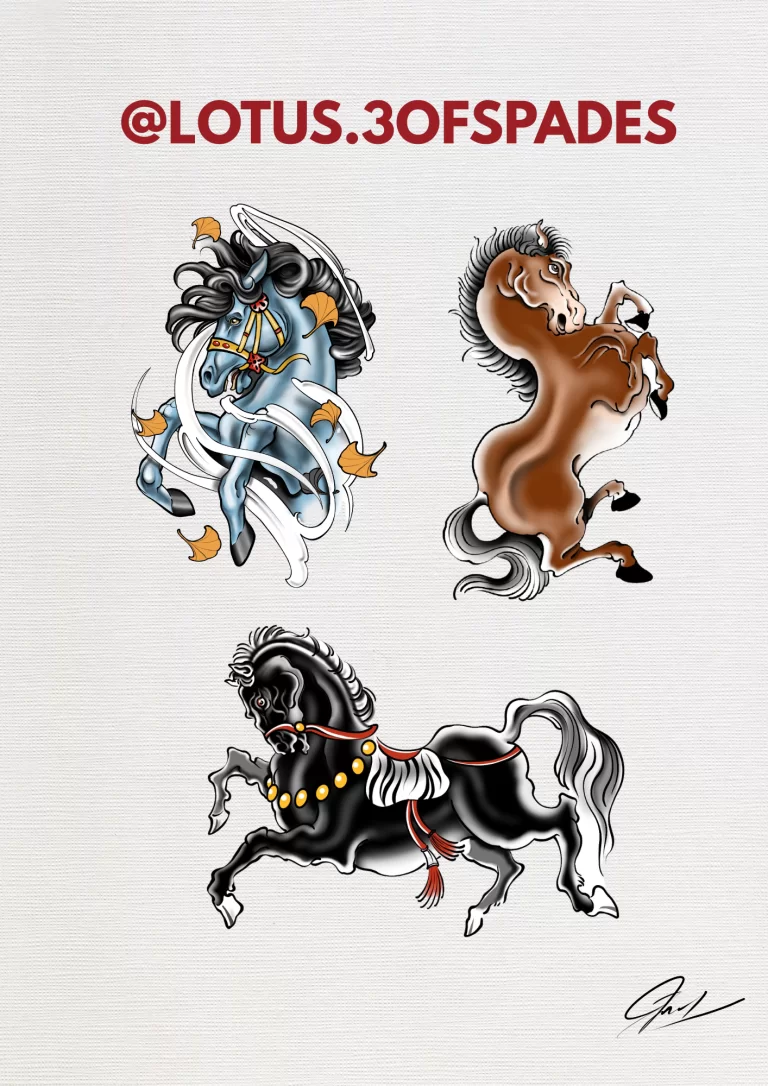 Horse Tattoo Designs 1