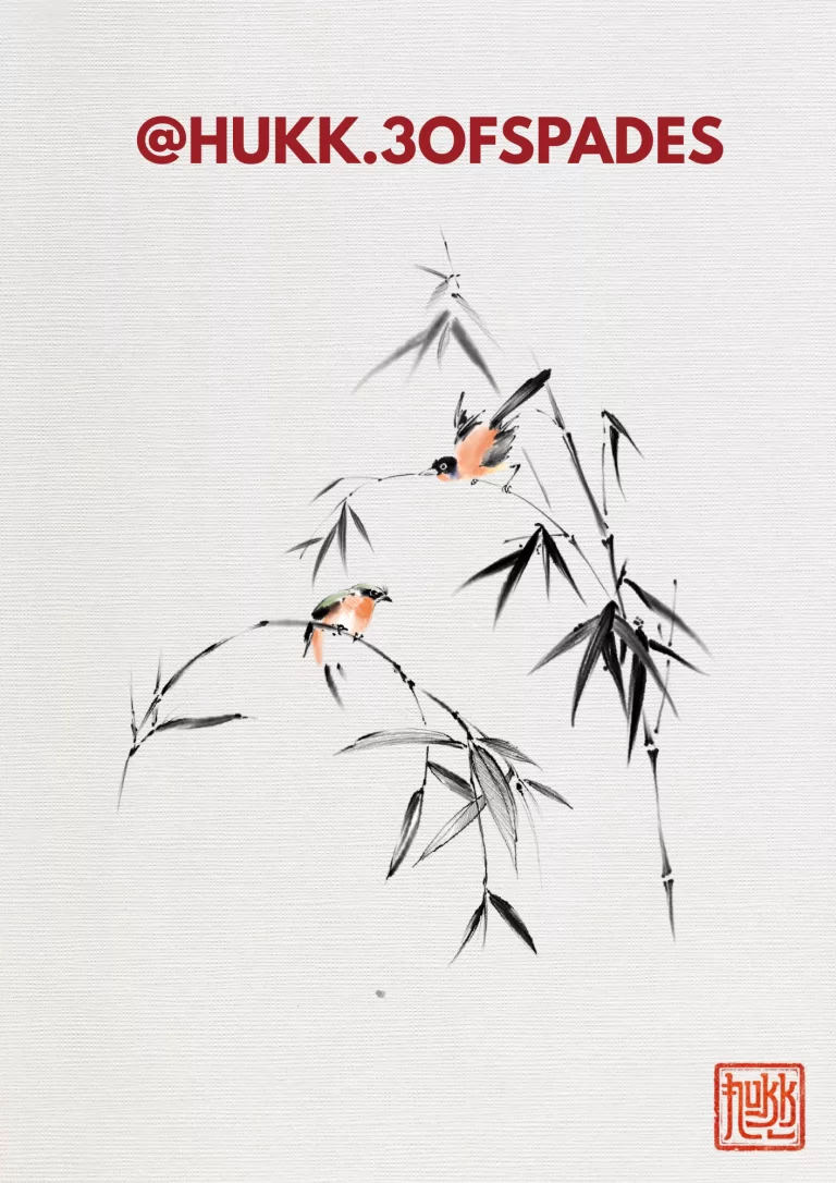 ASIAN BRUSHSTROKE design 2