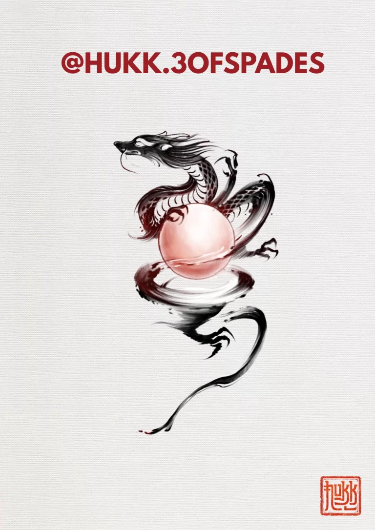 Asian Brush-stroke Tattoo Designs 6