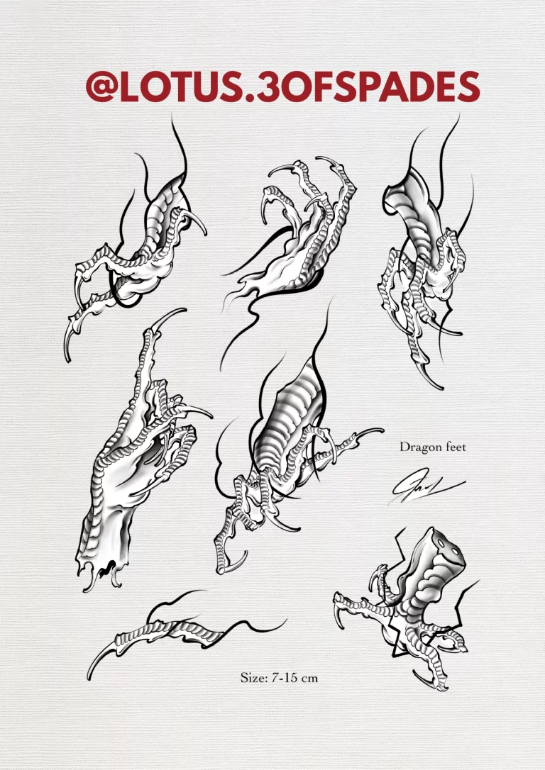 Dragon tattoo design 2