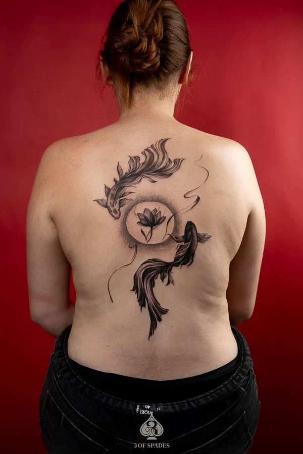 Koi Fish tattoo hanoi