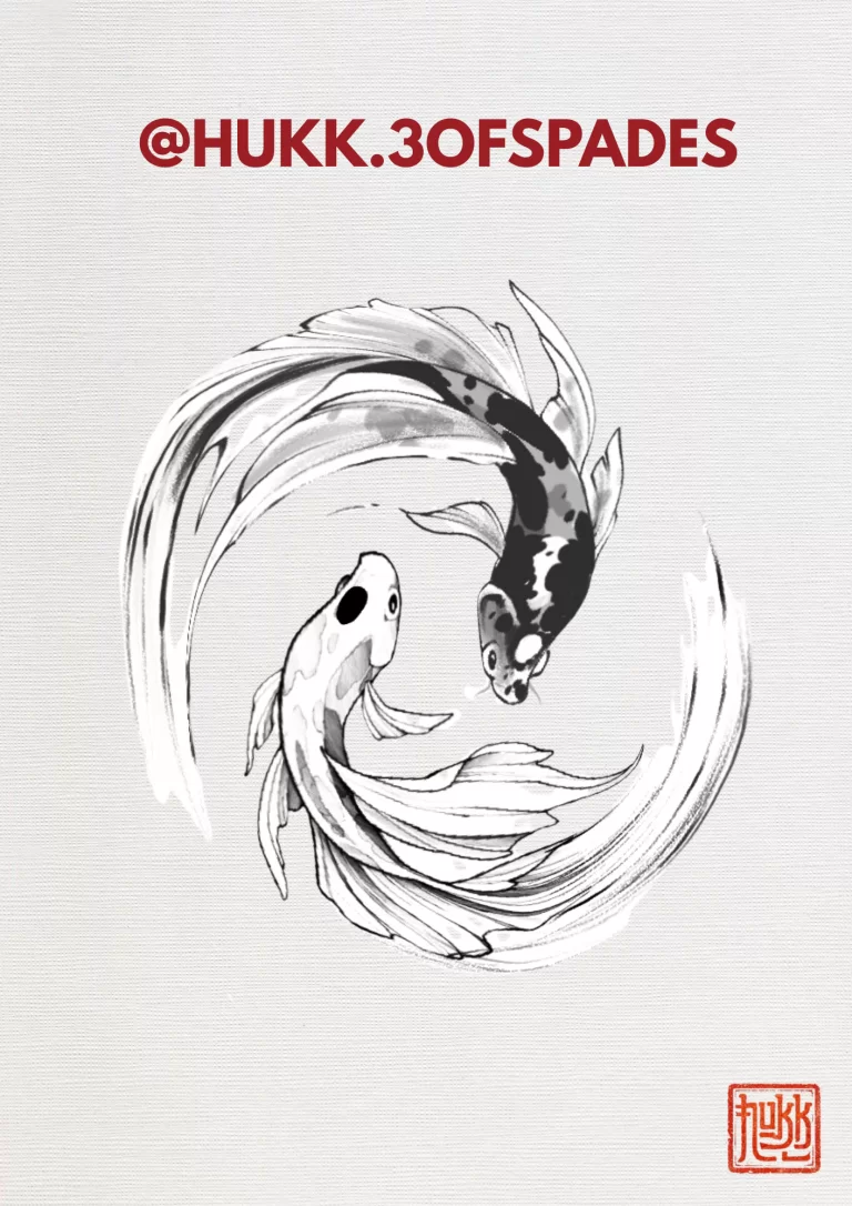 Koi fish tattoo idea