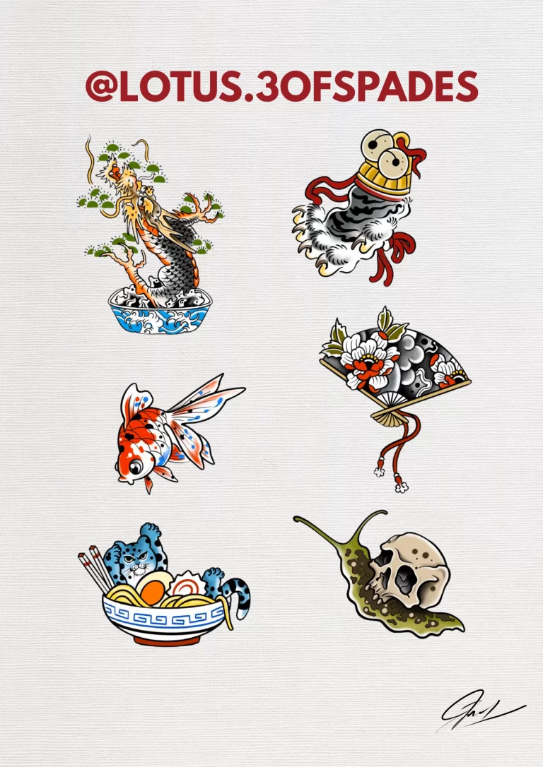 Oriental Tattoo idea